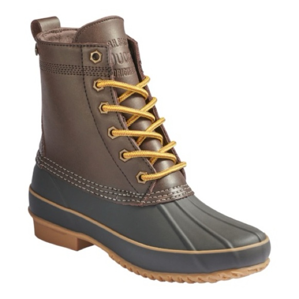 G.H. BASS Eastport Duck Boots - Women’s Size 7 - Brown  - New In Box